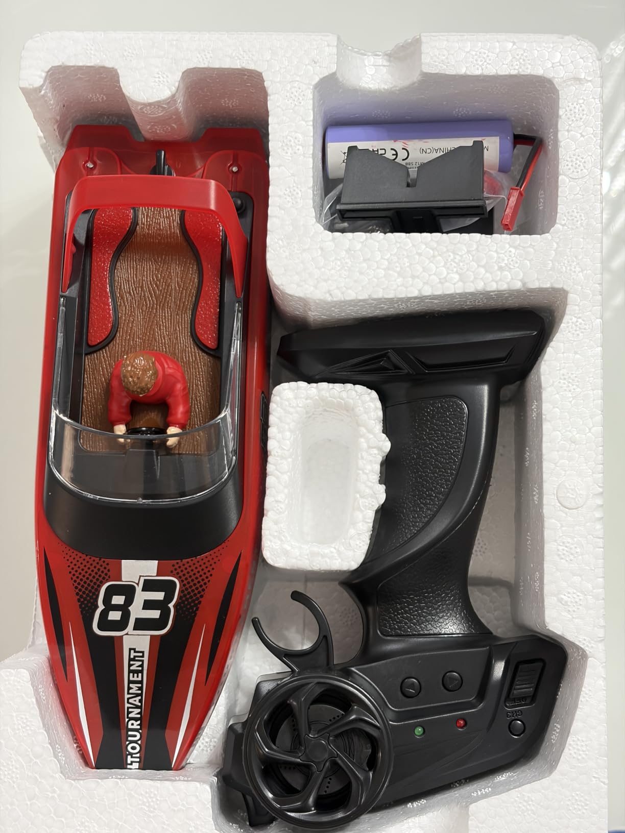 BEZGAR HJ821 2 Packs 10 Inch 15 KPH Fast RC Boats for Kids | 2 Packs 15 KPH High Speed; Waterproof Hull Design; Dual RC Boats for Pools & Lakes; Gifts for Boys Kids 6-12 customer photo 2