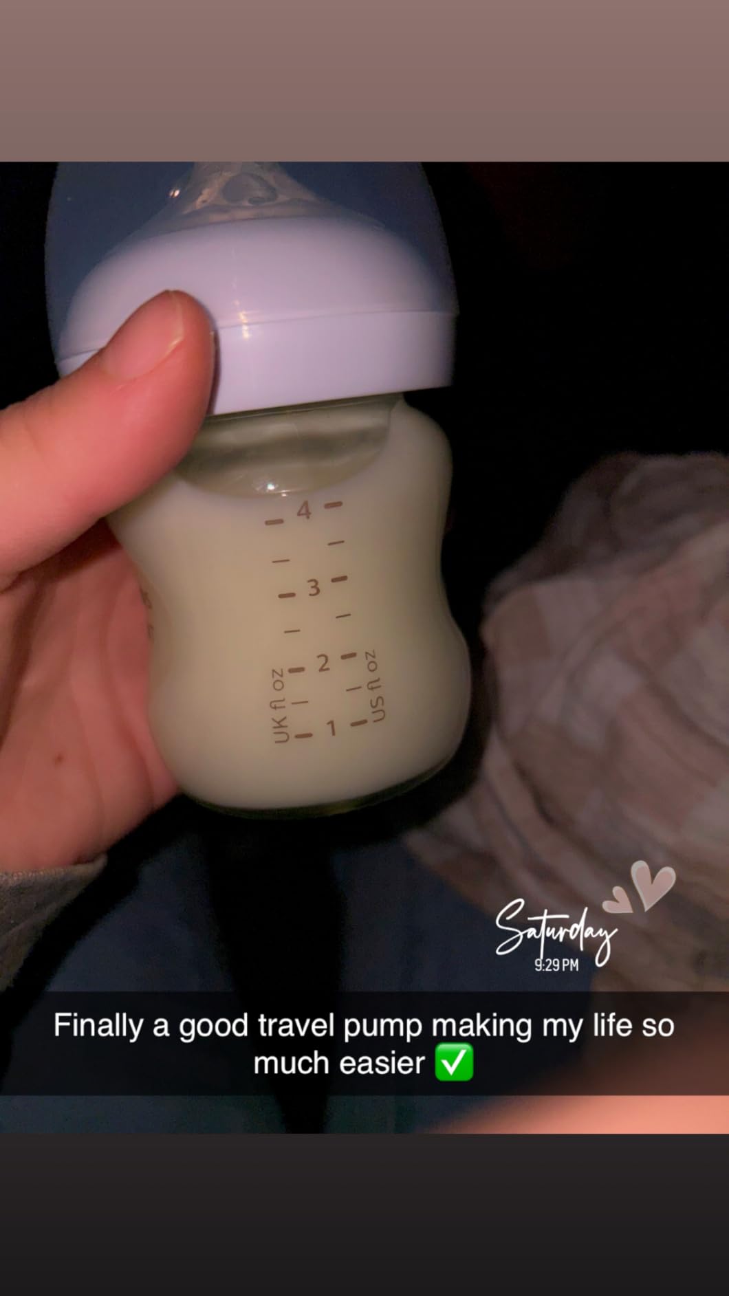 eufy Security Heated Breast Pump Hands-Free E20, Wearable with Innovative HeatFlow, 3 Heat Levels, Optimized Rhythm via App, 300 mmHg Strong Suction, Leakproof, Ultra-Slim and Quiet for in-Bra Use customer photo 2