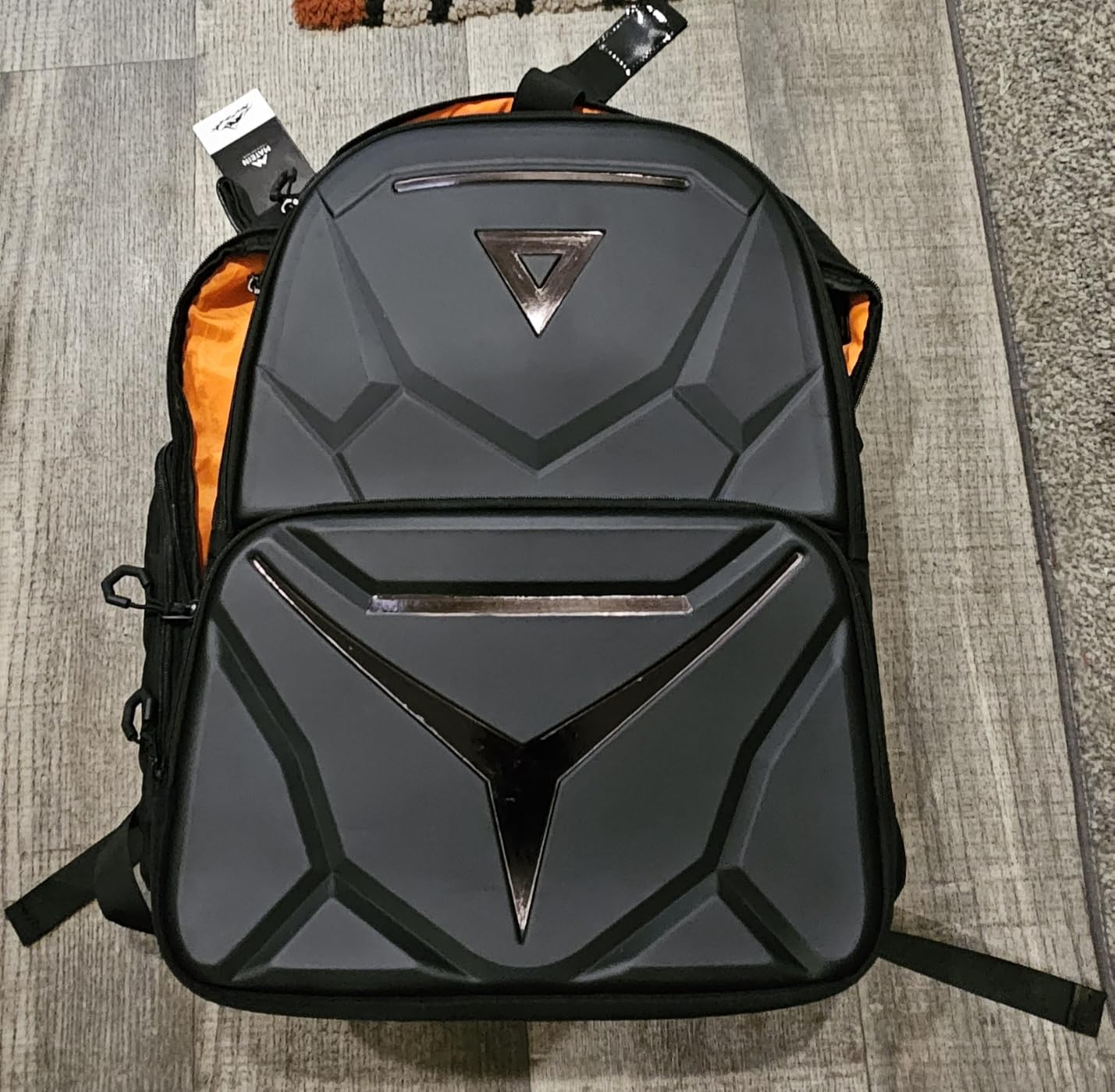 MATEIN 18 inch Hard Shell Gaming Backpack for Men with EVA Front Shield | Waterproof, Extra Large Laptop Backpack, TSA Approved, Gaming Laptop Bag, Controller Pockets, Cooling Pad Compartment customer photo 1