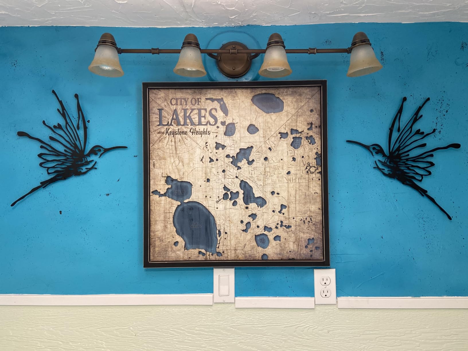 3D Metal Hummingbird Wall Art customer photo 1