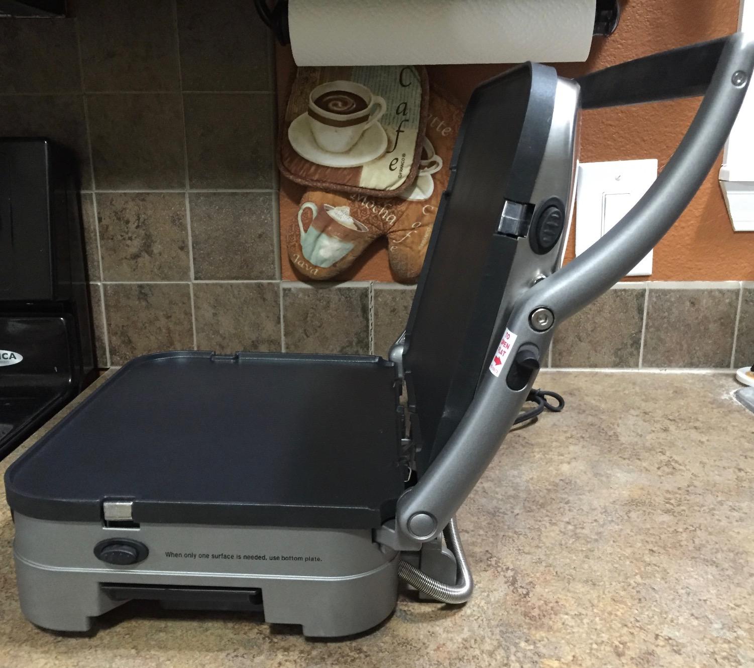 Cuisinart Griddler Indoor Grill, Panini Press, Sandwich Maker & More, 5-in-1 Grilling, Dishwasher-Safe Nonstick Cooking Plates, GR-4NNAS, Stainless Steel customer photo 2