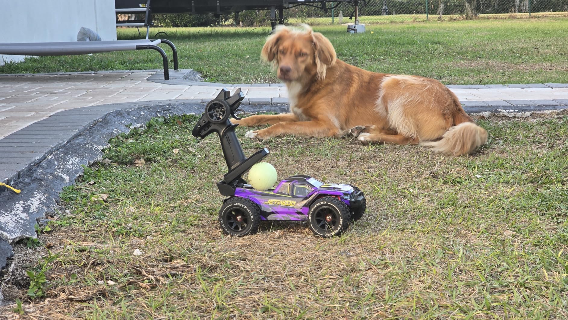 JETWOOD 1/14 50mph Electric Brushless RC Car for Adults, JC14EP V3 All Terrain Super Fast Remote Control Car, Offroad RTR Hobby RC Trucks, Waterproof 3S High Speed, Metal Gear Servo (Upgraded Version) customer photo 1