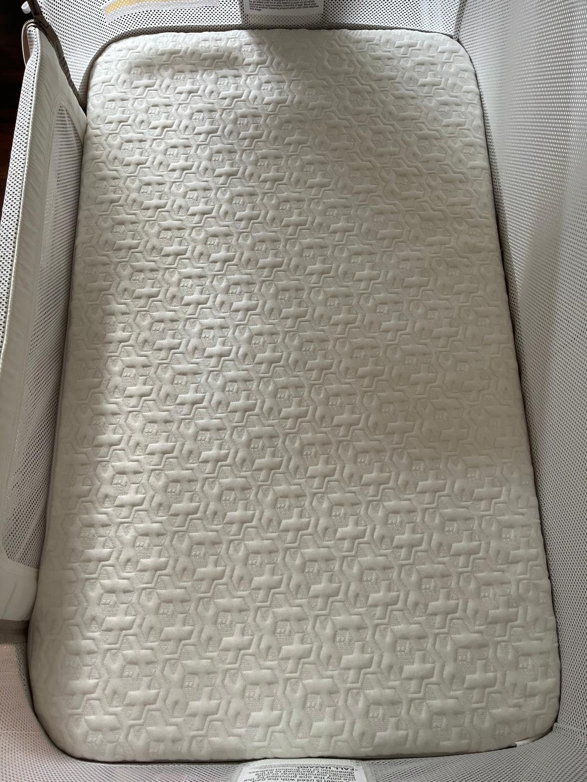 NeoBorn 3 in 1 Baby Bassinet, Bedside Bassinet for Baby, Rocking Bassinet with Breathable Full-Mesh, Mattress and Soft Sheet, Adjustable Height, Stable and Secure Crib for Newborns customer photo 2