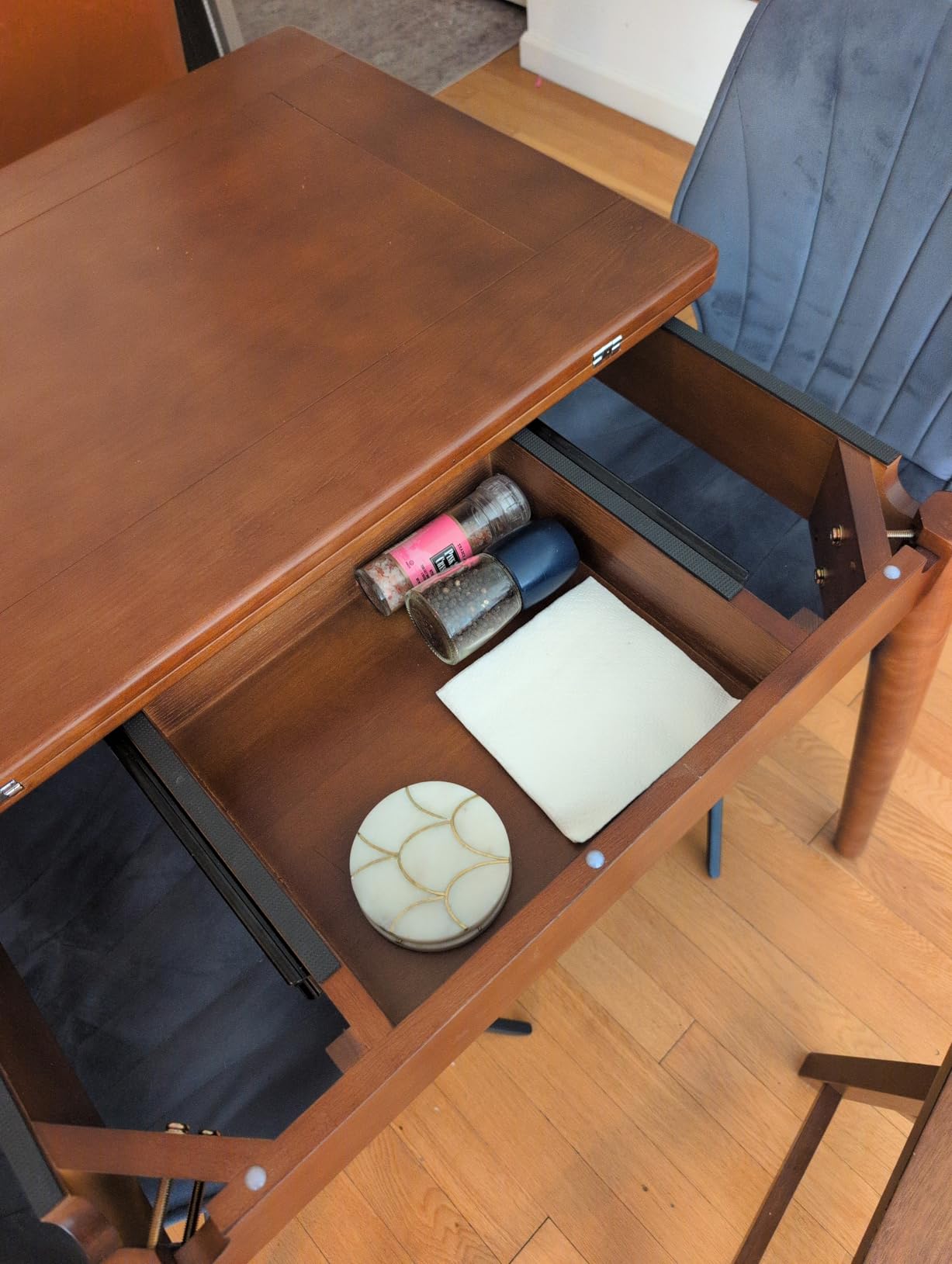 Vipbear Extendable Dining Table 43-59