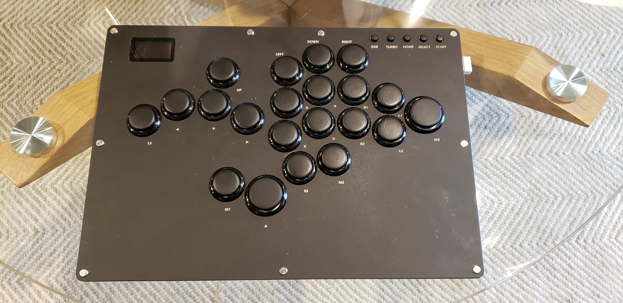GuileKeys GK-18 Leverless Arcade Stick, All-Button Fight Controller with 18 Keys, RGB Lights, Hot-Swappable for PS5/PS4/PS3/PC/Switch, Arcade Fight Stick customer photo 1