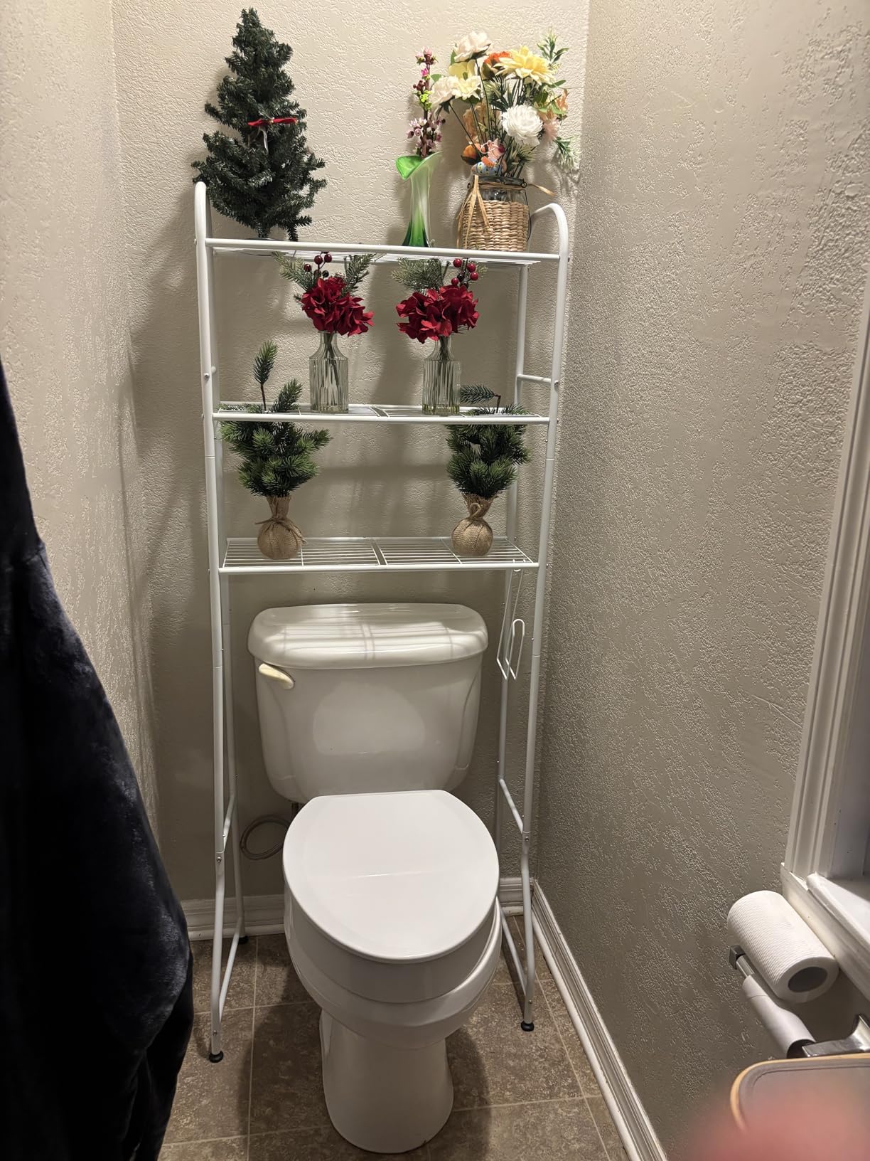SAMODRA Raised Toilet Seat Riser, White, 3 Inch High Elevated Toilet Seat for Seniors, Soft Close, Easy Install & Clean (Elongated) customer photo 1