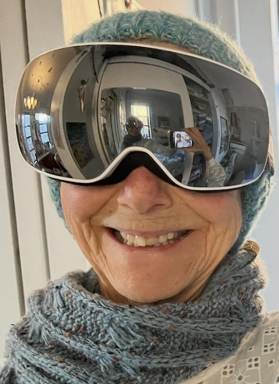 Lamicall Ski Goggles with 3X Anti-Fog - 100% UV Protection OTG Goggles for Skiing, Snowboard, Snowmobile customer photo 1