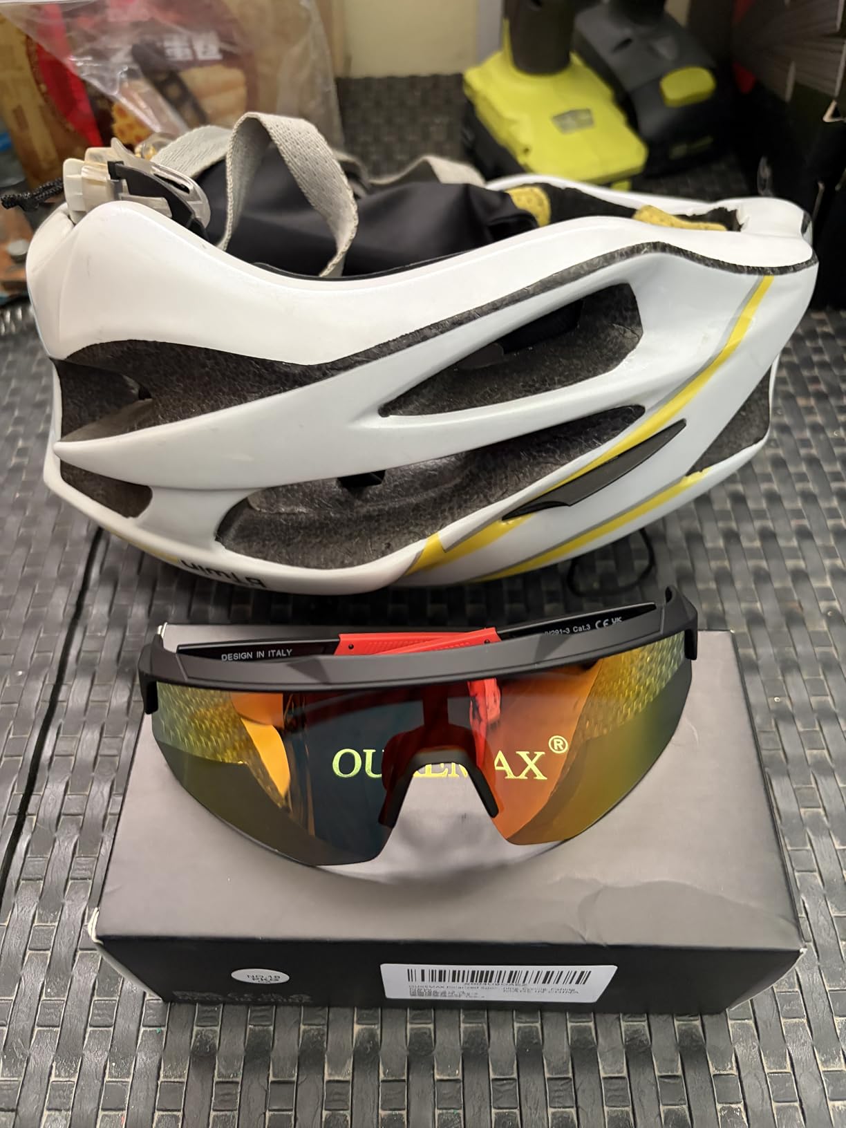 Polarized Sports Sunglasses for Men Women, UV400 One-Piece Lens Sport Shades for Baseball, Running, Cycling, Fishing customer photo 1