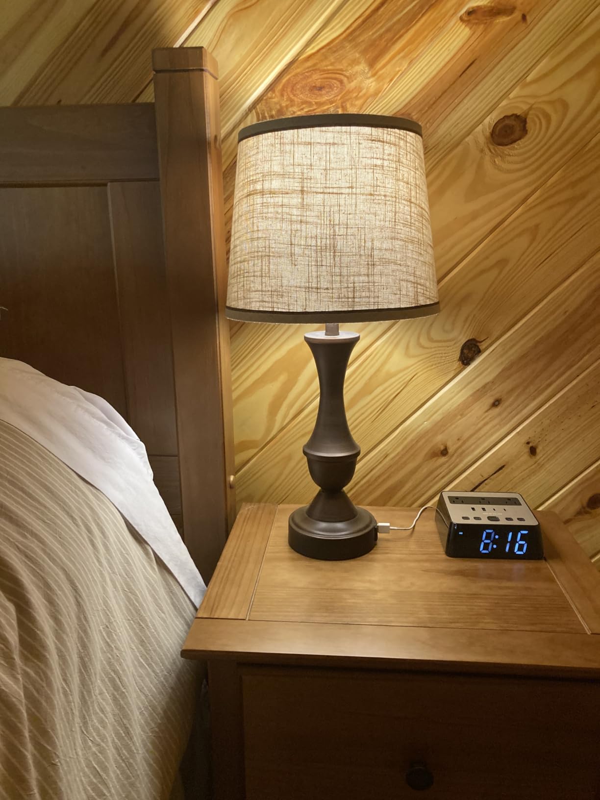 Luvkczc Table Lamp Set of 2, 19