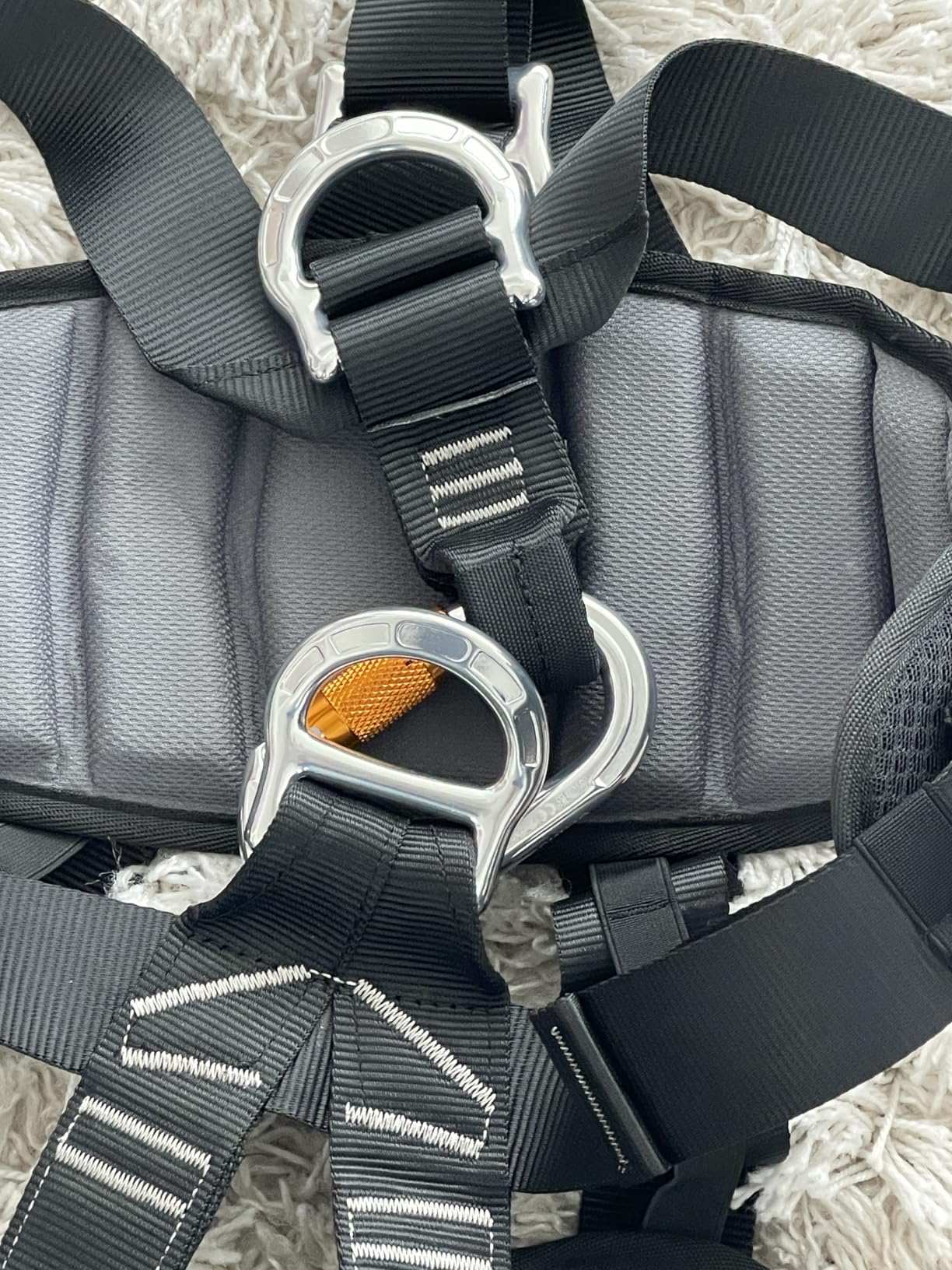Full Body Climbing Harness, Thicken Widen Climbing Belts Safety Harness for Tree Climbing, Fire Rescue, Rappelling and Other Outdoor Adventure Activities customer photo 2