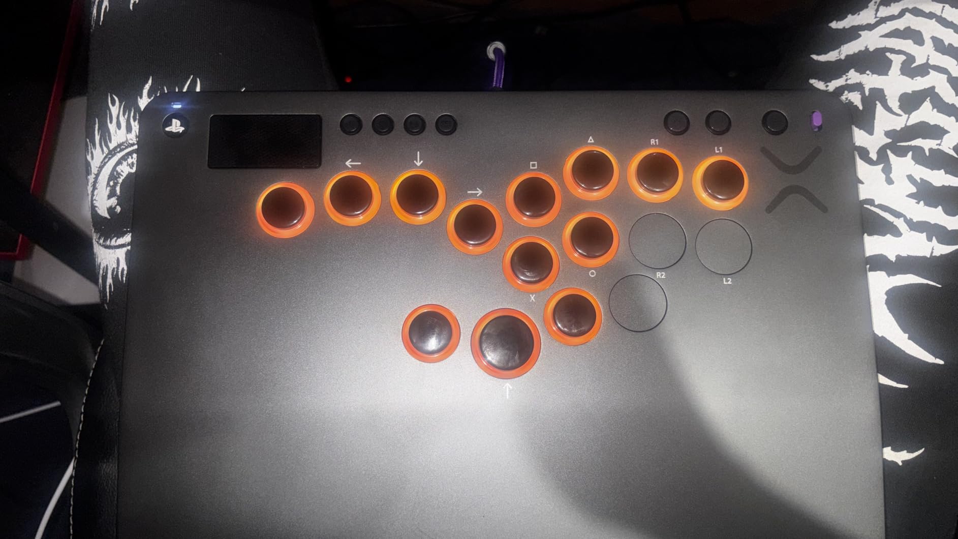 Turtle Beach Victrix Pro KO Leverless Fight Stick: Street Fighter II PS5 | PlayStation, Windows PC, Tournament Arcade Controller, 16 Cherry Switches, Slim Design customer photo 1
