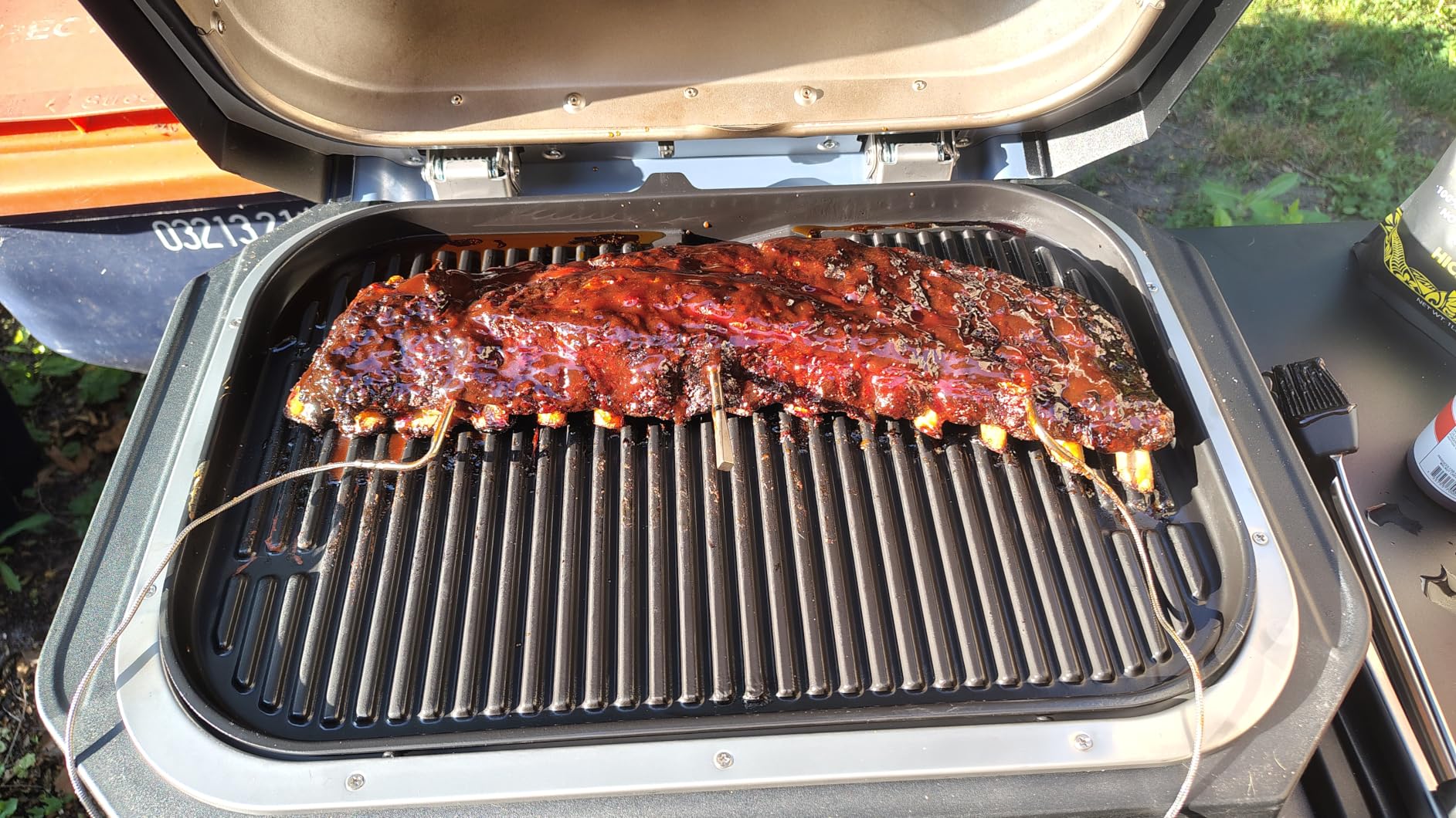 Ninja Woodfire Pro Connect XL Outdoor Grill & Smoker | Bluetooth, App Enabled | 7-in-1 Grill, BBQ Smoker, Outdoor Air Fryer | Woodfire Technology | Built-In Thermometer | OG951BL1 customer photo 2