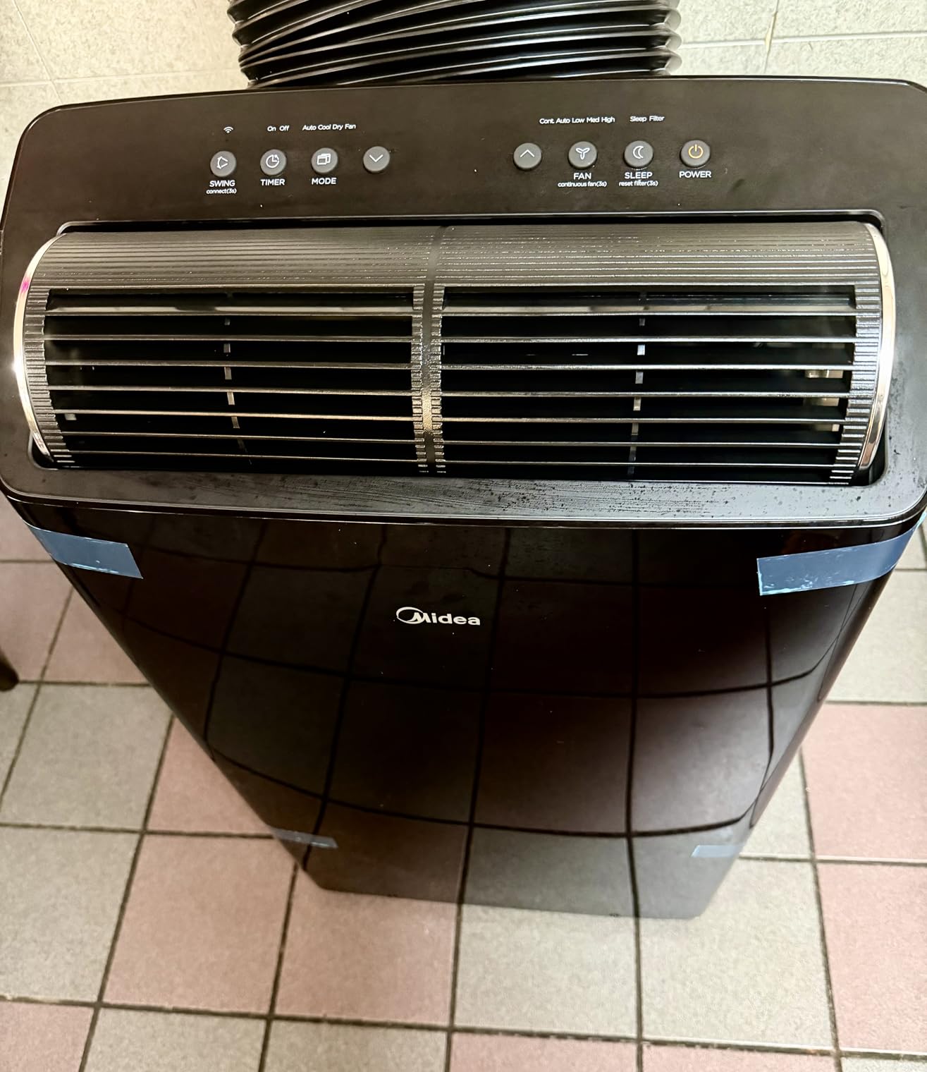 Midea Duo 14,000 BTU (12,000 BTU SACC) High Efficiency Inverter, Ultra Quiet Portable Air Conditioner, Cools up to 550 Sq.Ft., Works with Alexa/Google Assistant, Includes Remote & Window Kit, 2026 New customer photo 1