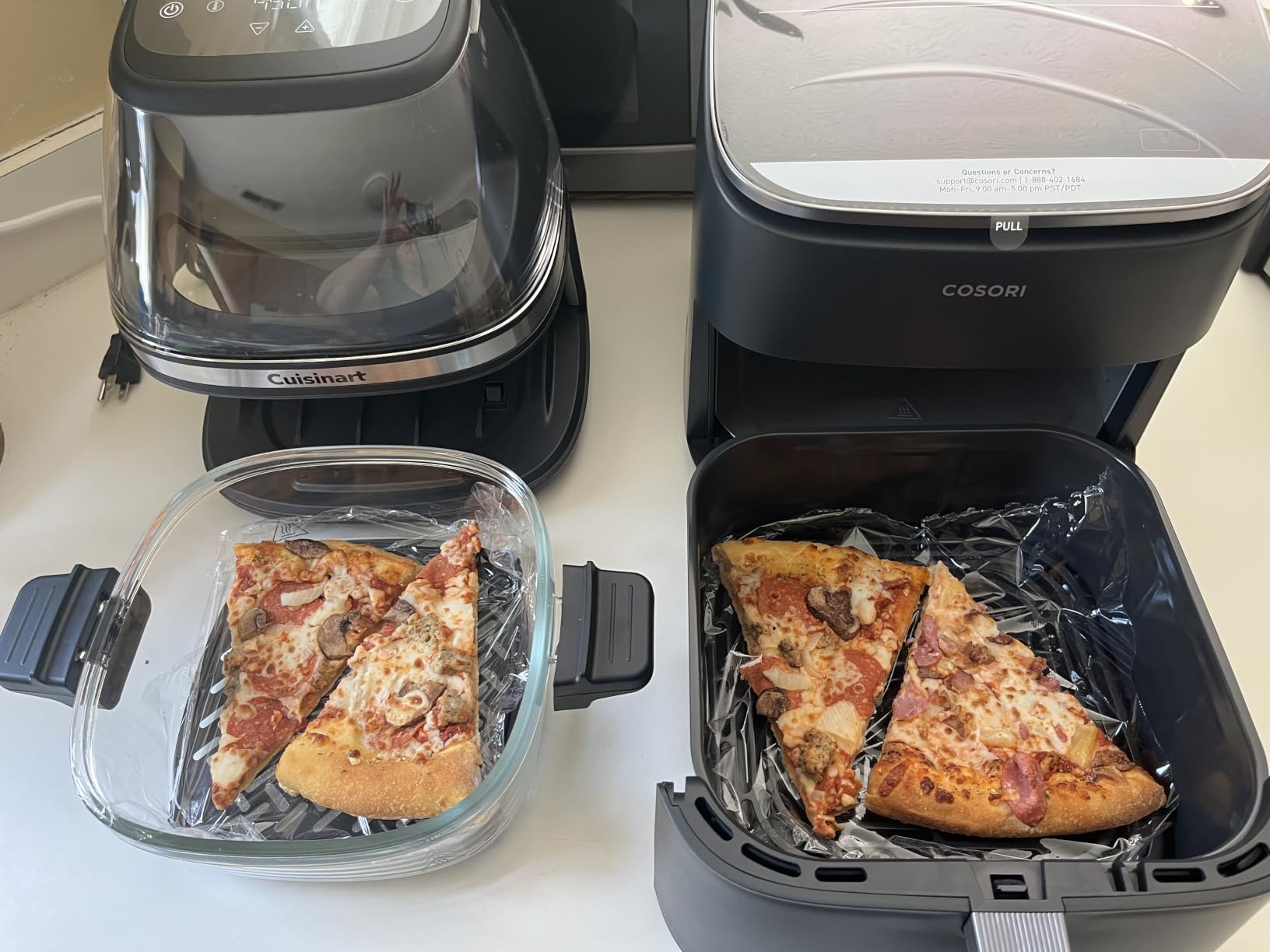 Cuisinart ClearView 4-Quart Air Fryer with Glass Basket, PFAS-Free, AFC-4 customer photo 1