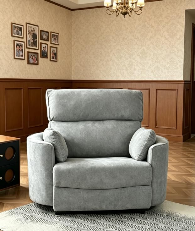 450lbs Oversized Power Recliner Chair, 53
