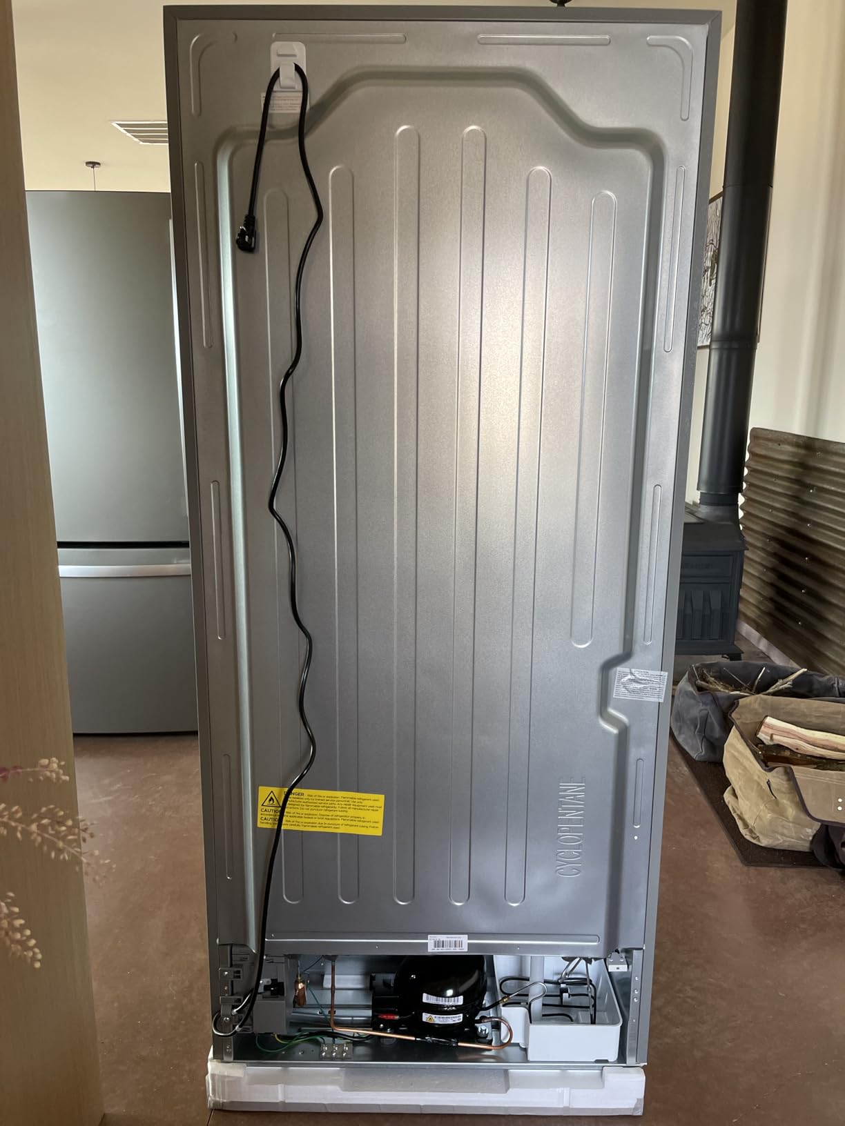 KoolMore 30 Inch 20 Cu Ft Top Freezer Refrigerator, White, Freestanding Full Size Fridge Freezer for Home Kitchen or Garage customer photo 1
