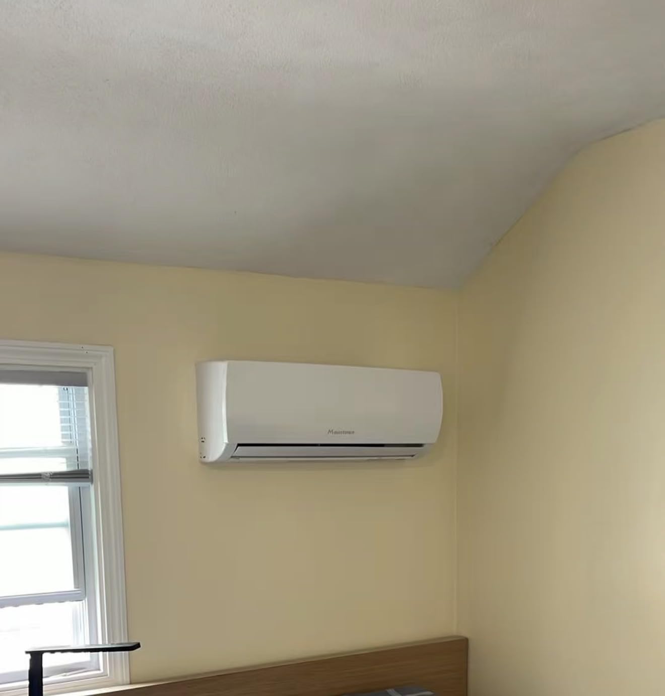 Mountman 12000BTU Mini Split AC/Heating System with WIFI & Alexa,115V 19 SEER2 Wall-Mounted Ductless AC Units up to 750 Sq.Ft,Energy Efficient Inverter Air Conditioner with Heat Pump,Installation Kit customer photo 1