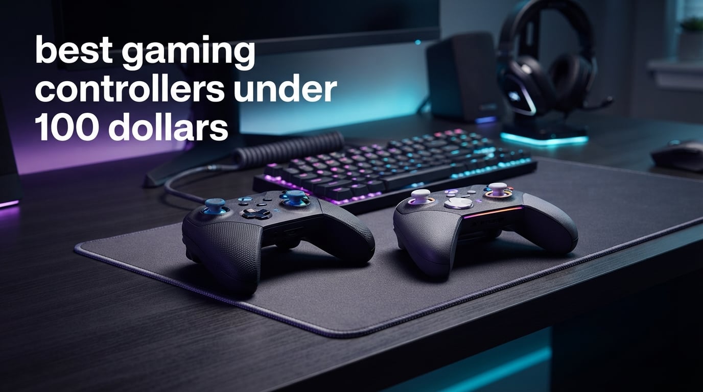 best gaming controllers under 100 dollars