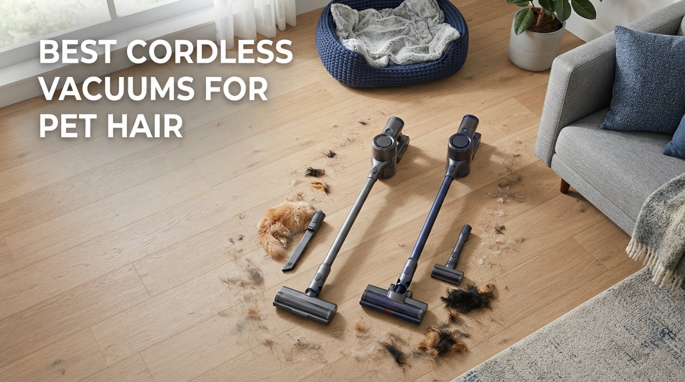 best cordless vacuums for pet hair