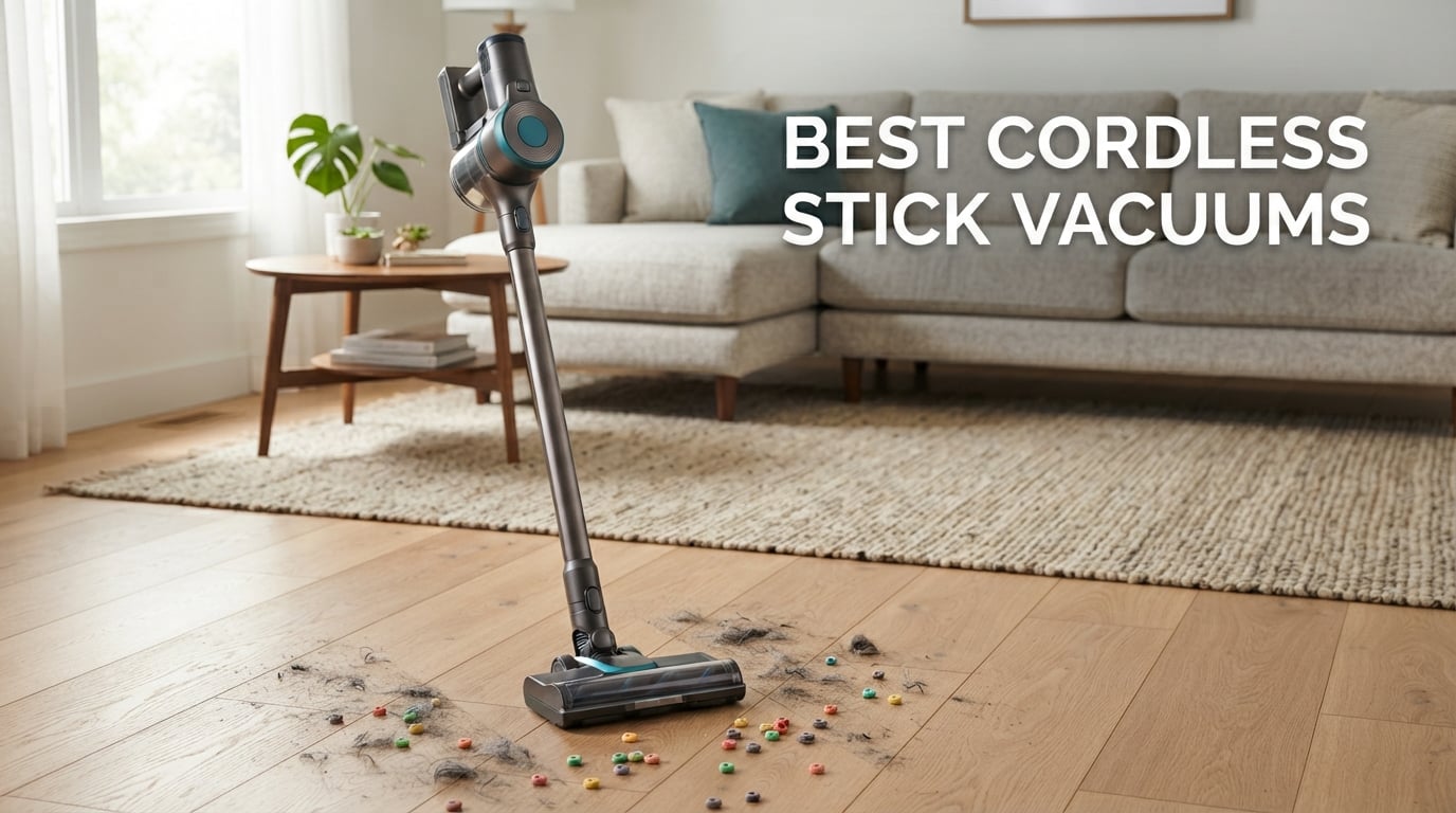 best cordless stick vacuums