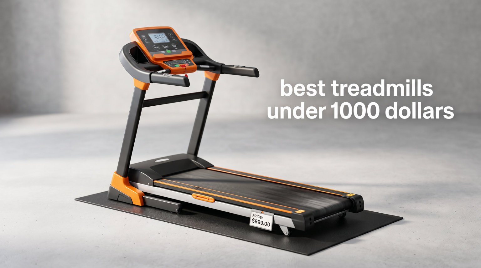 best treadmills under 1000 dollars