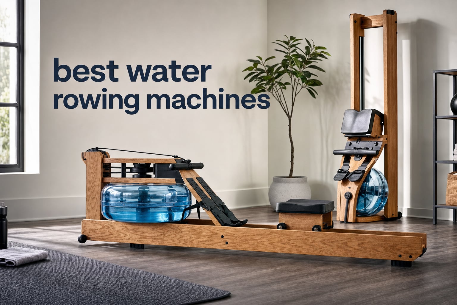 best water rowing machines