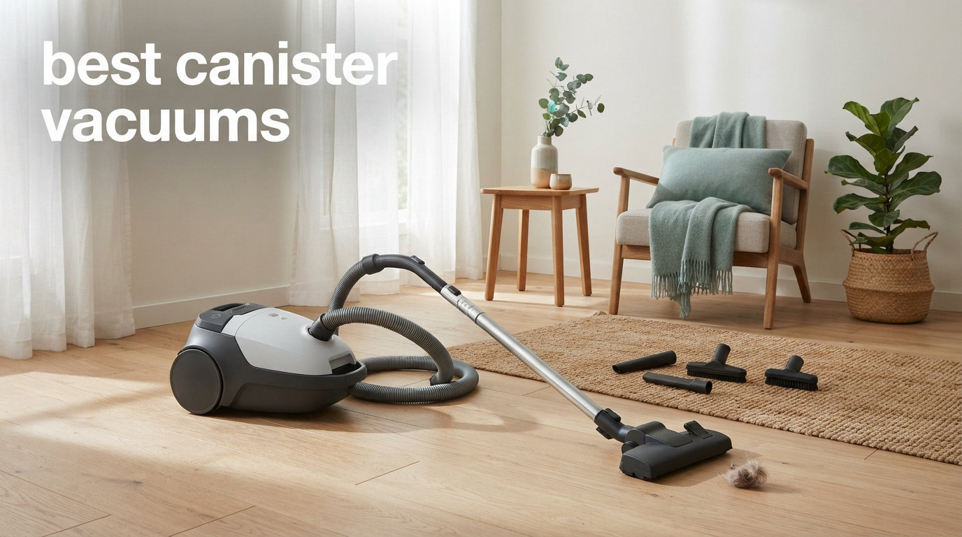 best canister vacuums