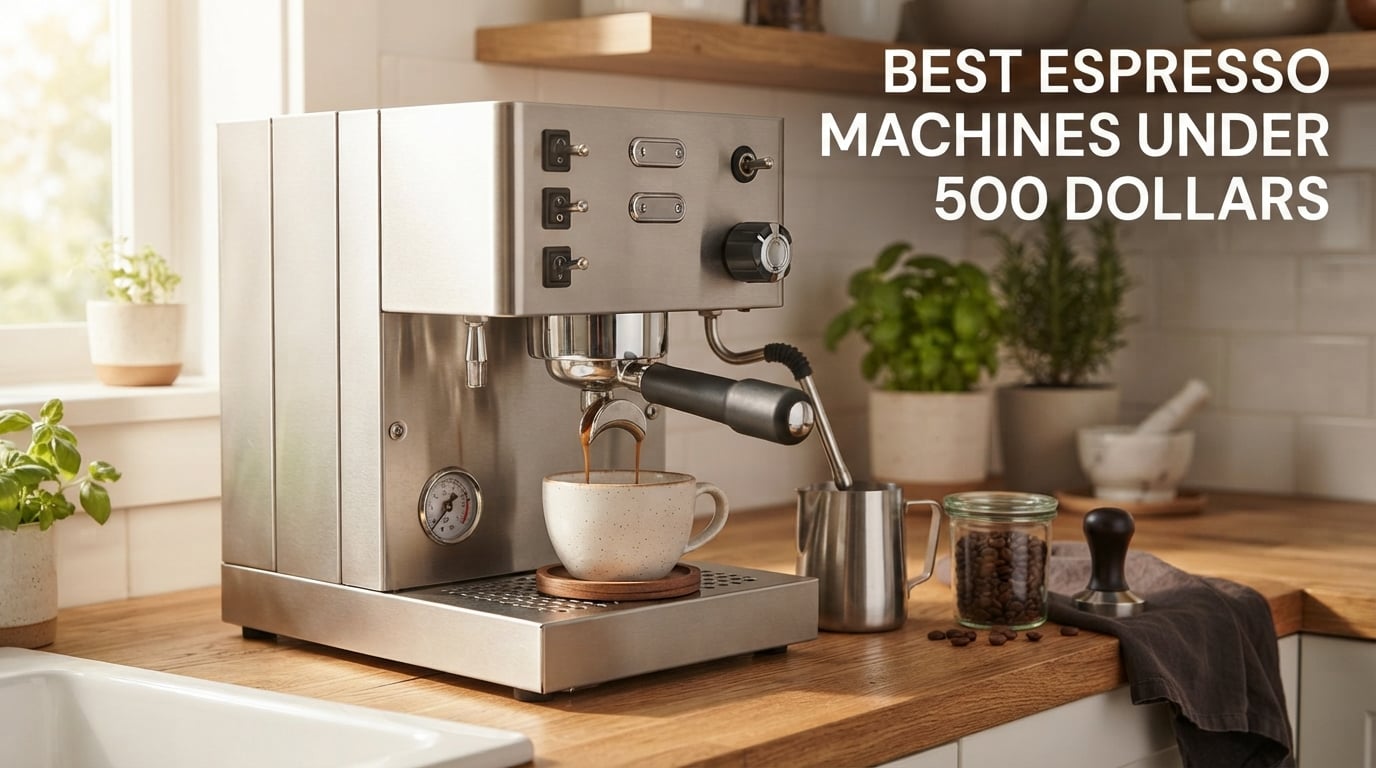 best espresso machines under 500 dollars