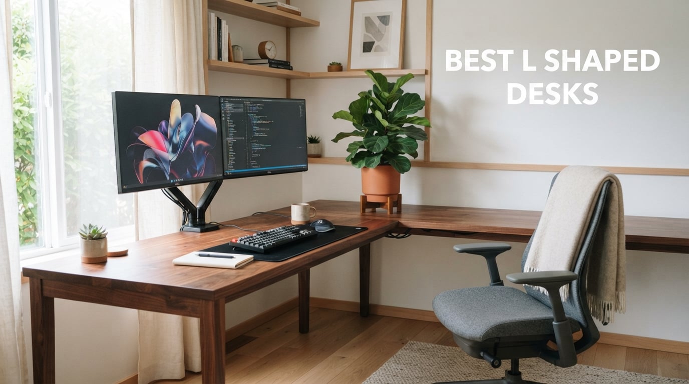 best l shaped desks