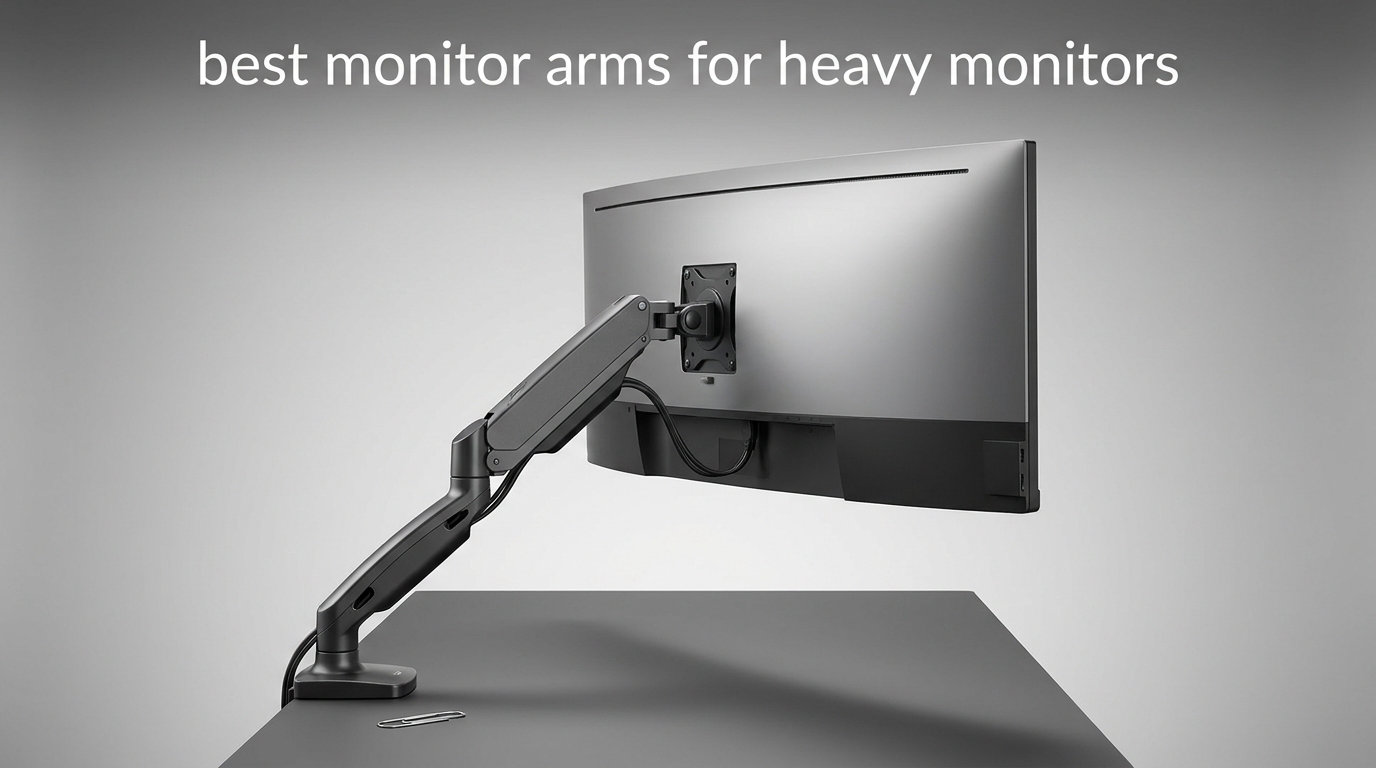 best monitor arms for heavy monitors