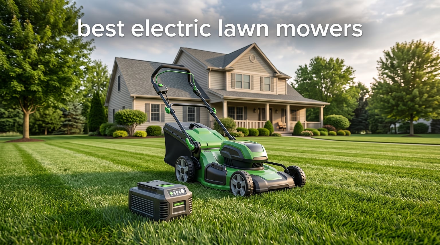best electric lawn mowers