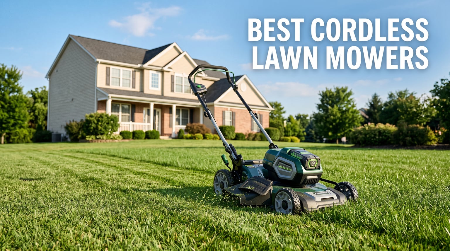 best cordless lawn mowers