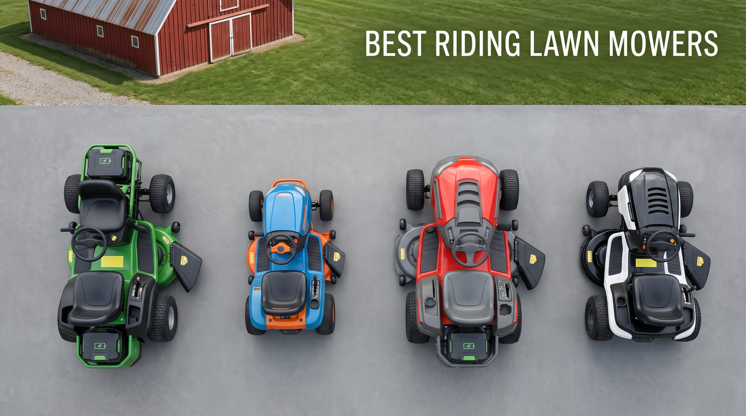 best riding lawn mowers