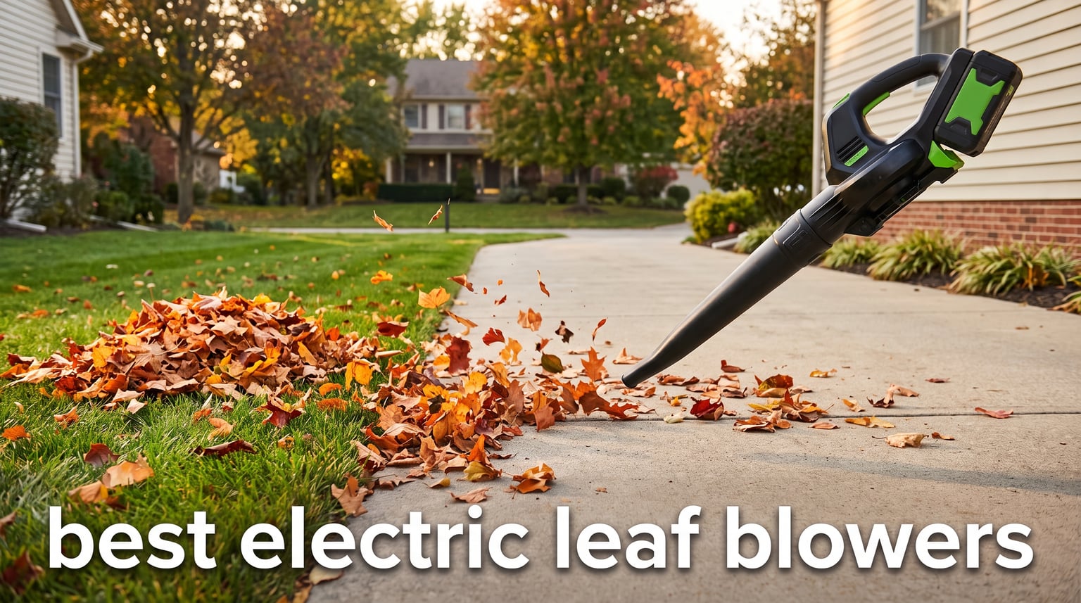 best electric leaf blowers