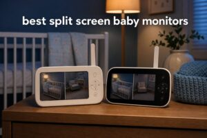 best split screen baby monitors