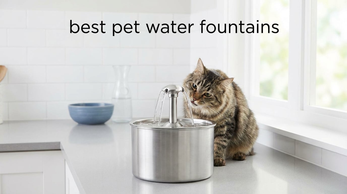 best pet water fountains