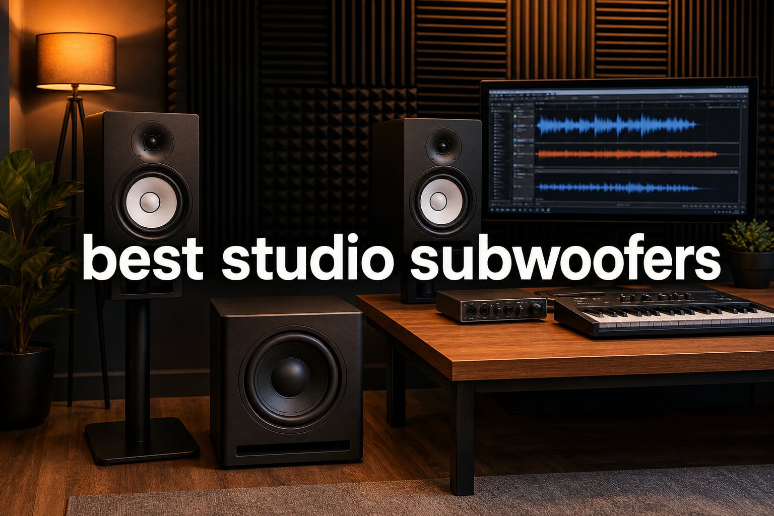 best studio subwoofers