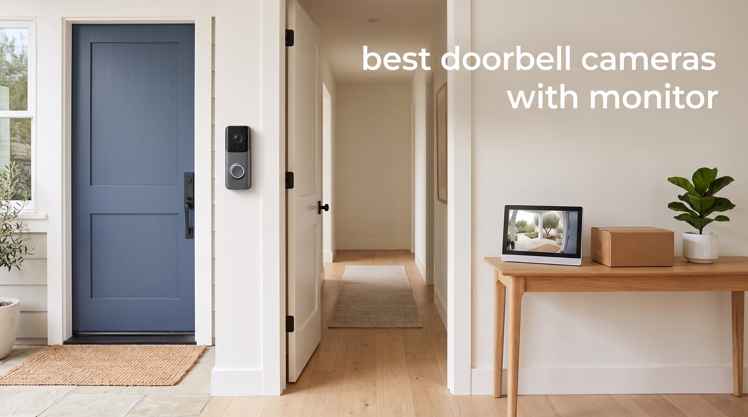 best doorbell cameras with monitor