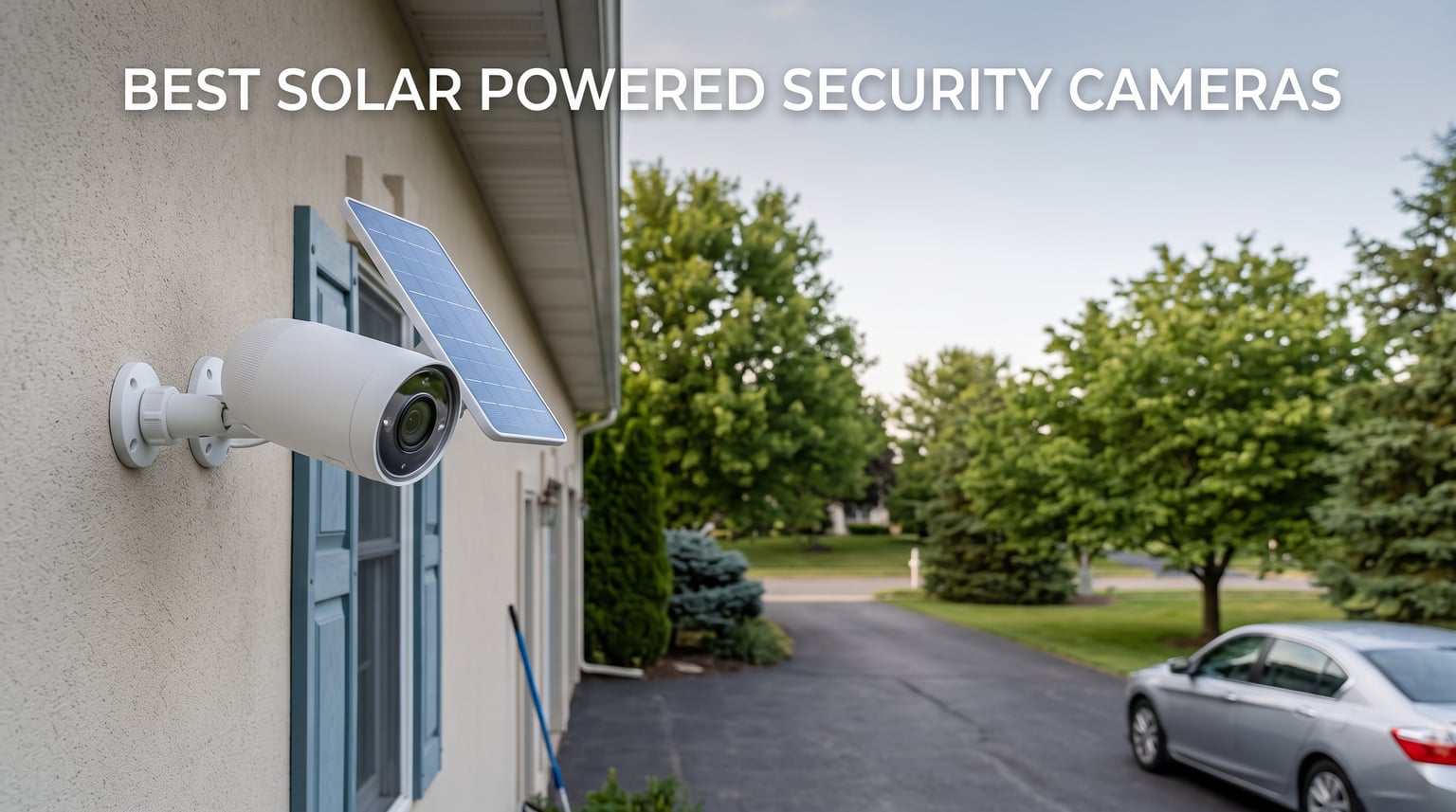 best solar powered security cameras