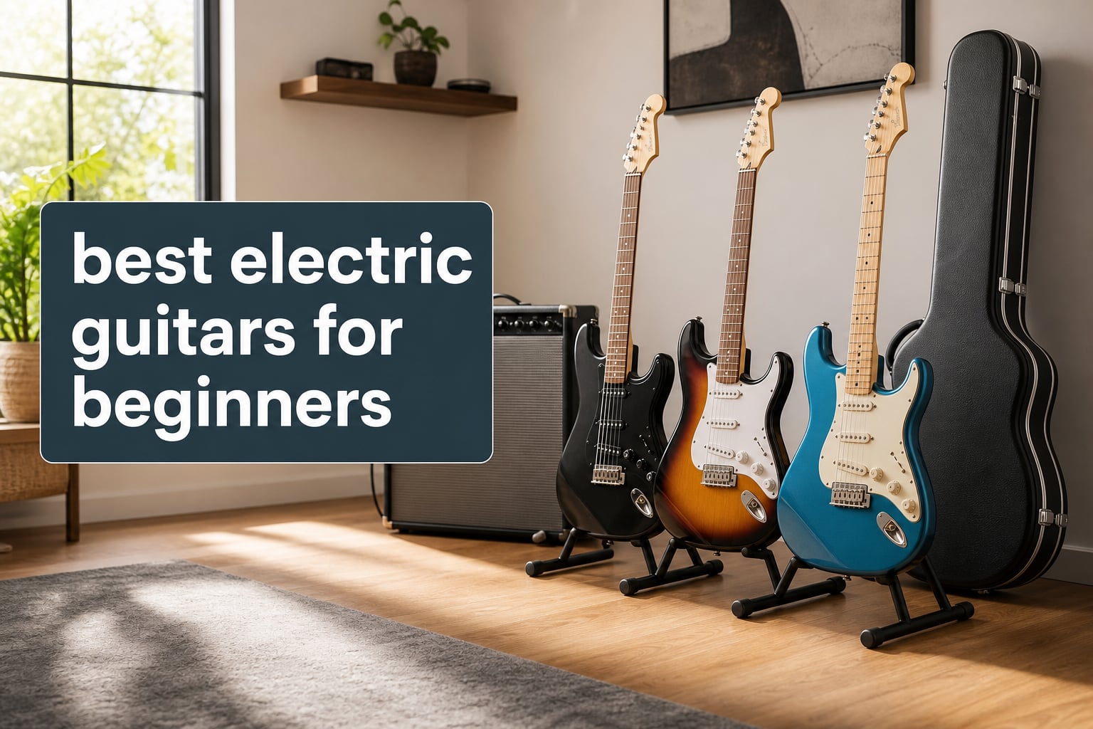 best electric guitars for beginners