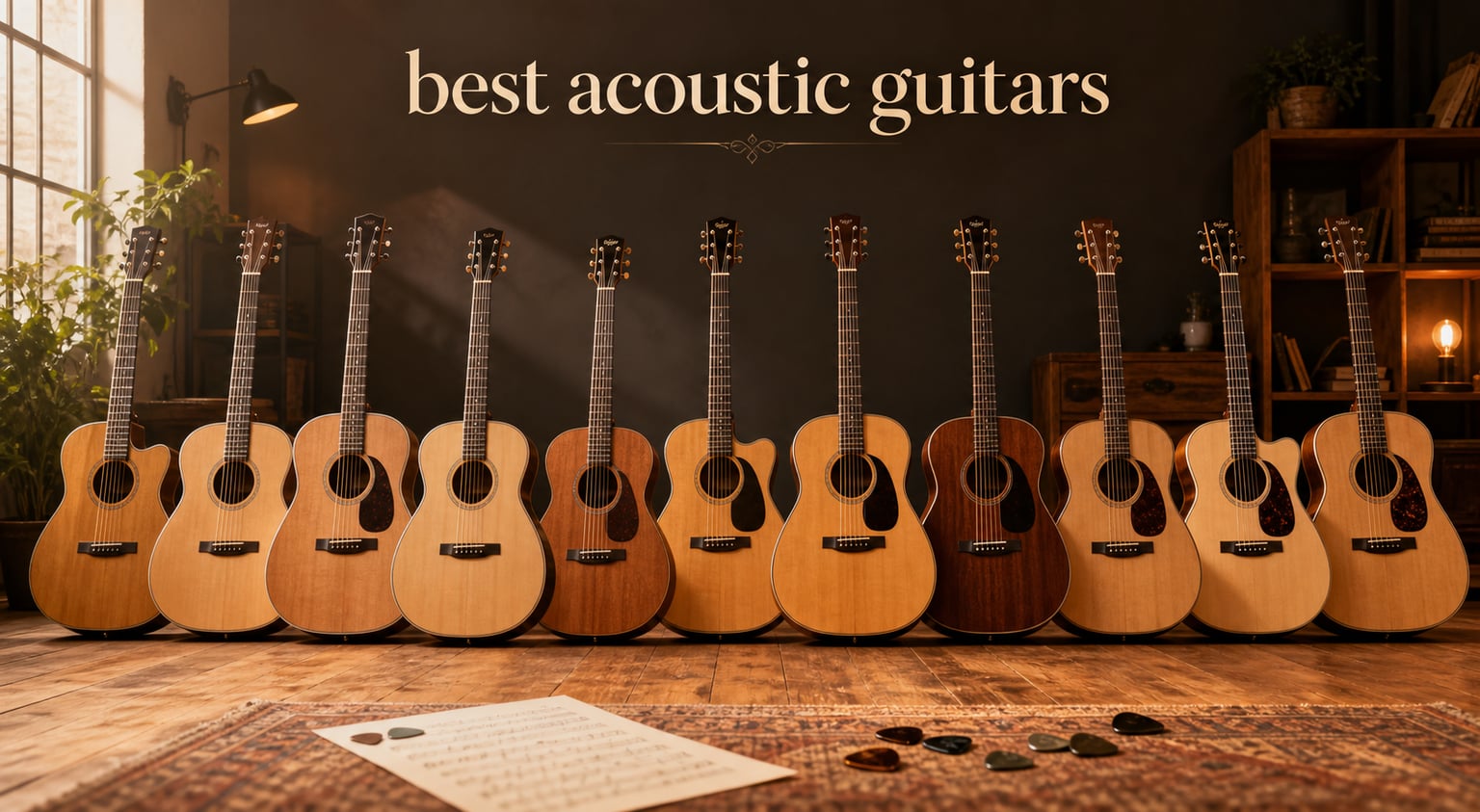 best acoustic guitars