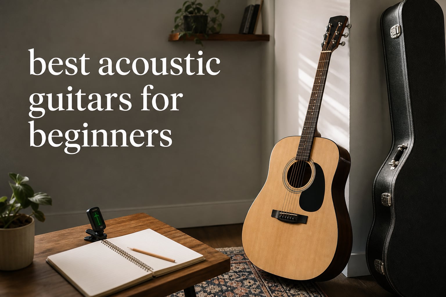 best acoustic guitars for beginners