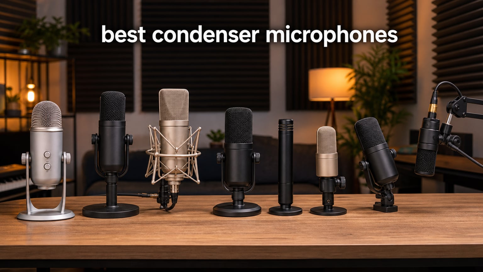 best condenser microphones
