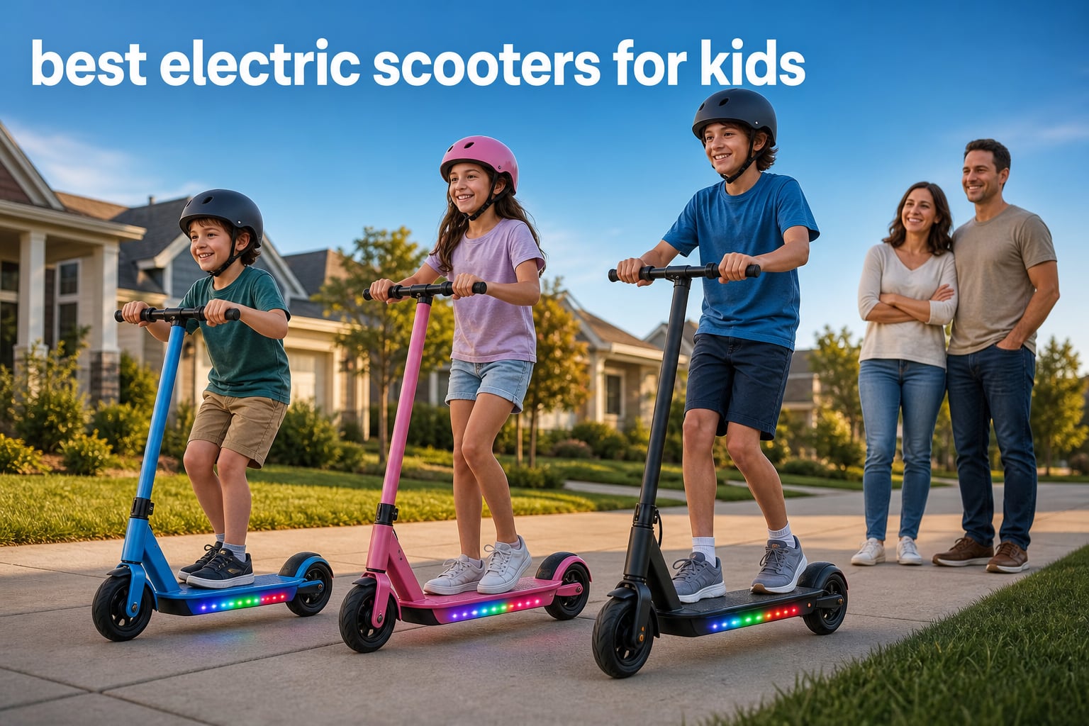 best electric scooters for kids