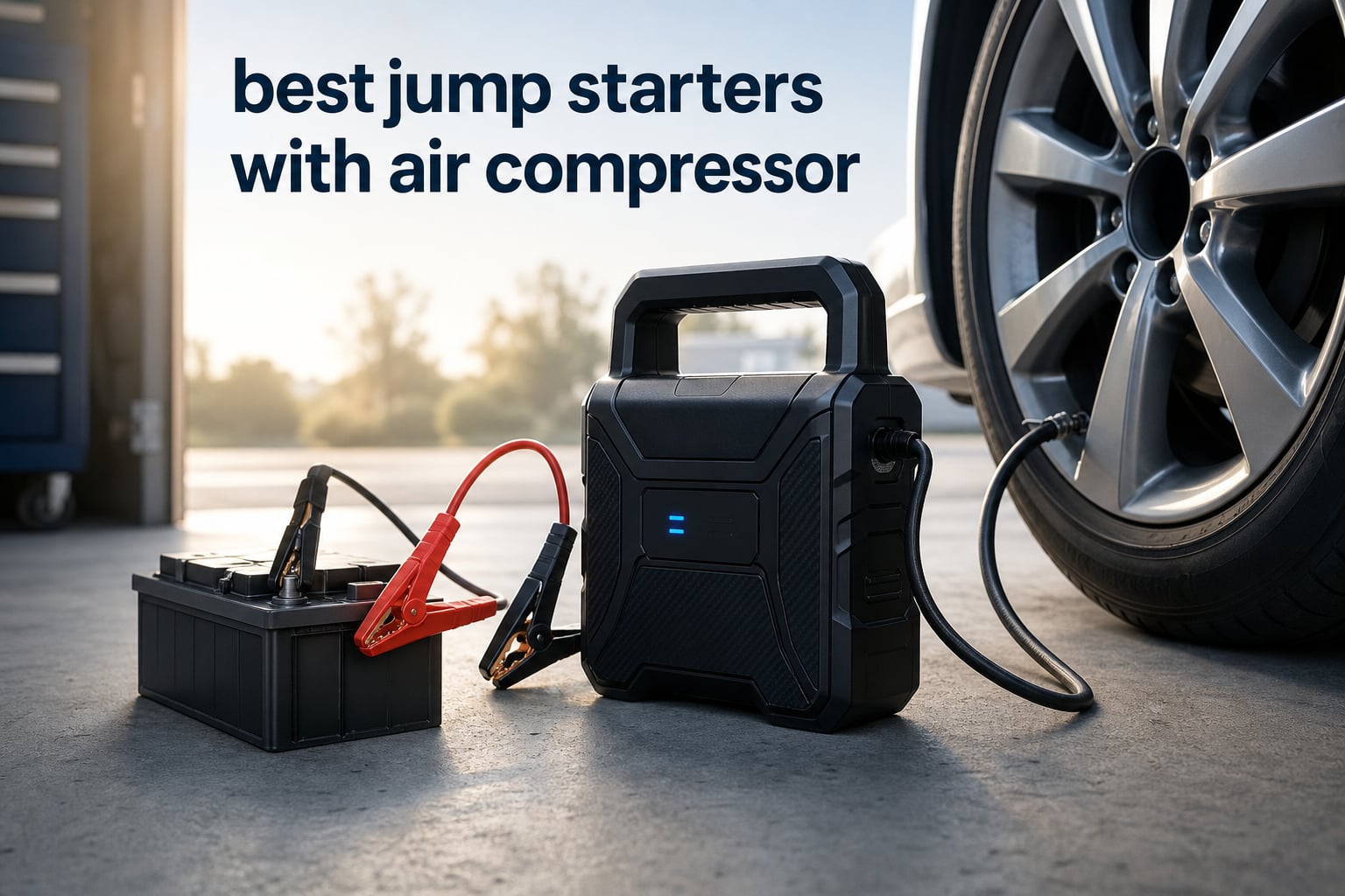 best jump starters with air compressor