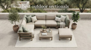 best outdoor sectionals