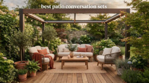 best patio conversation sets