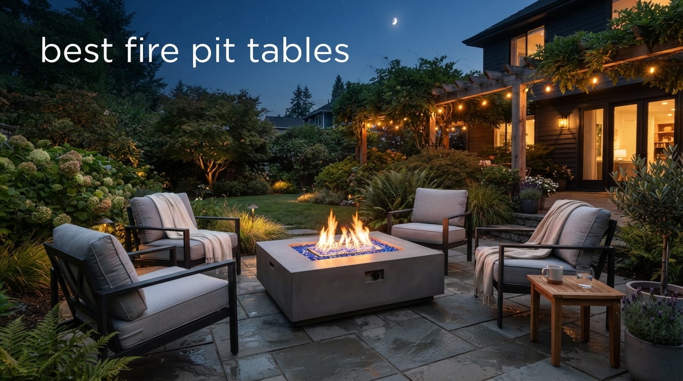 best fire pit tables