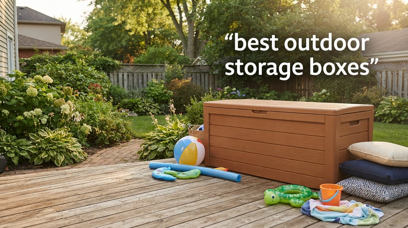 best outdoor storage boxes