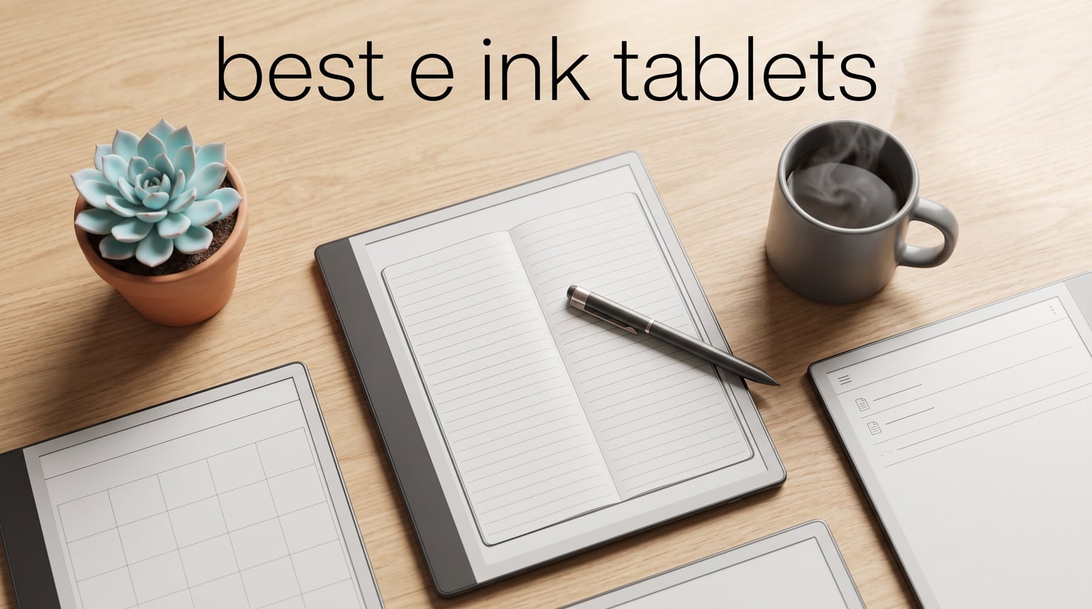best e ink tablets
